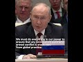 Putin calls for eliminating provocation-triggered conflicts at SCO summit in Bishkek