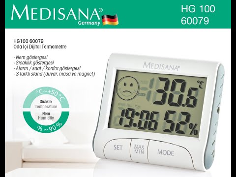 KABLOSUZ DİJİTAL MEDİSANA ODA TERMOSTATI HG100 #ebebek #medisana #hg100 #kablosuz #oda #termostatı