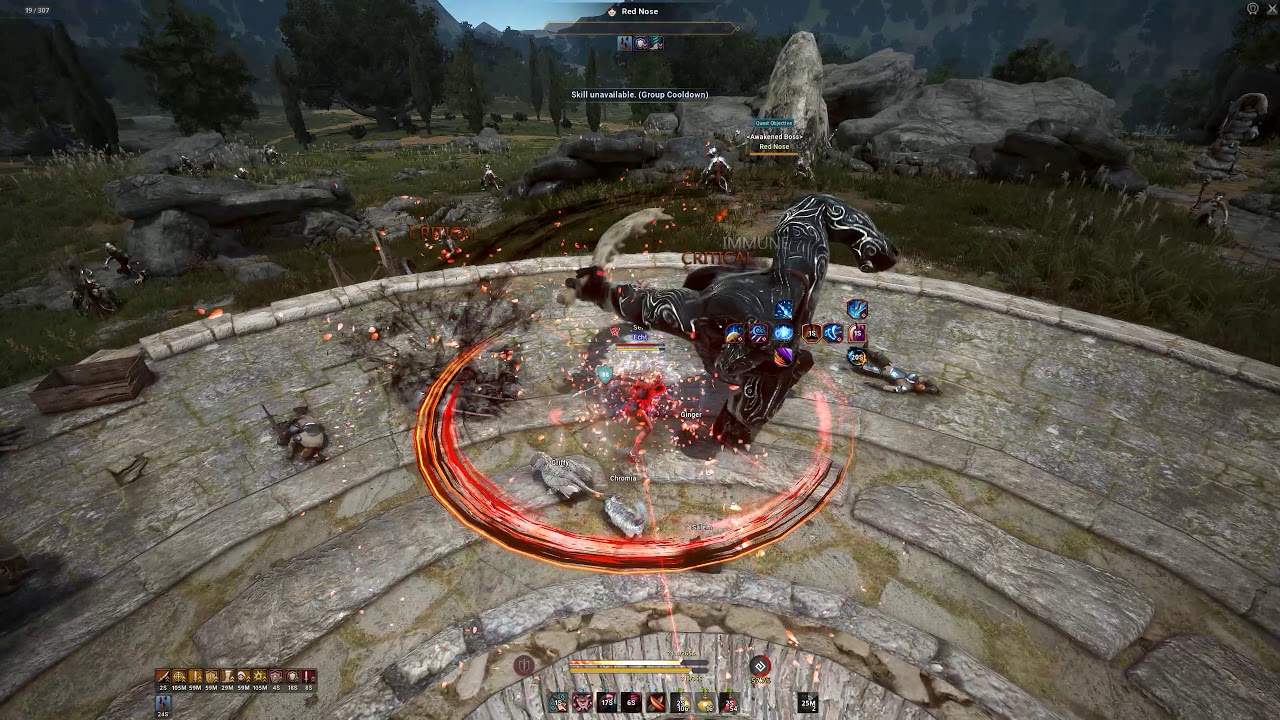 Black Desert Remastered 1440p 59 Maehwa vs Awakened Red Nose YouTube