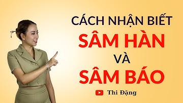 Cách Nhận Biết Sâm Hàn Quốc Và Sâm Báo - Thi Đặng - ANaNa Nhân Sâm Korea
