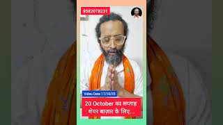 20th October Share Market Weekly Prediction | Jupiter Transit | Bank Nifty | Astro Point