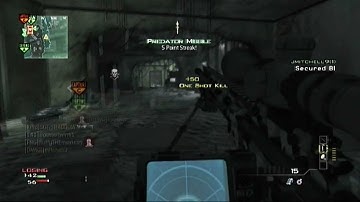 MW3: SNIPING QUAD FEED WITH THE MSR!