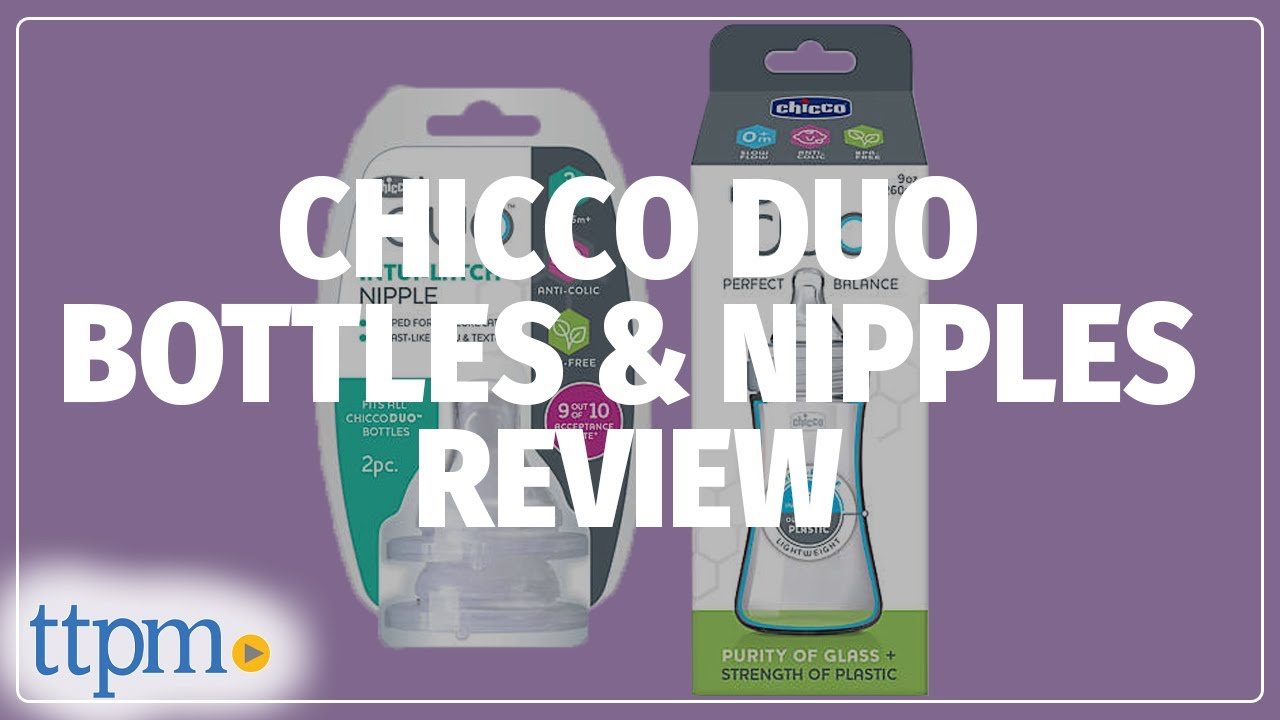 Moms Review - Chicco Duo Perfect Balance Bottles and Intui-Latch Nipples 2021 | TTPM Baby Review