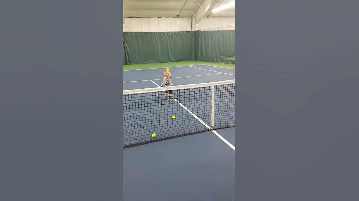 Ryder playing tennis