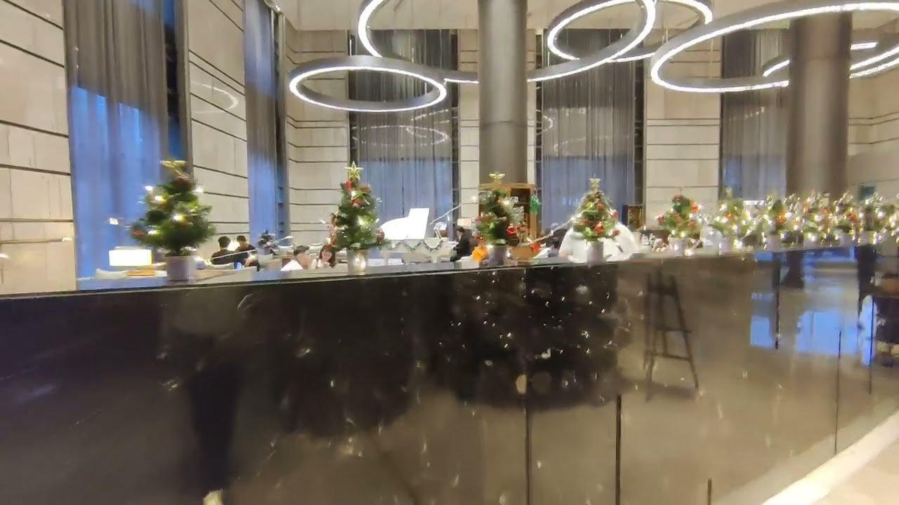 Christmas decoration in Nikko Hotel Saigon