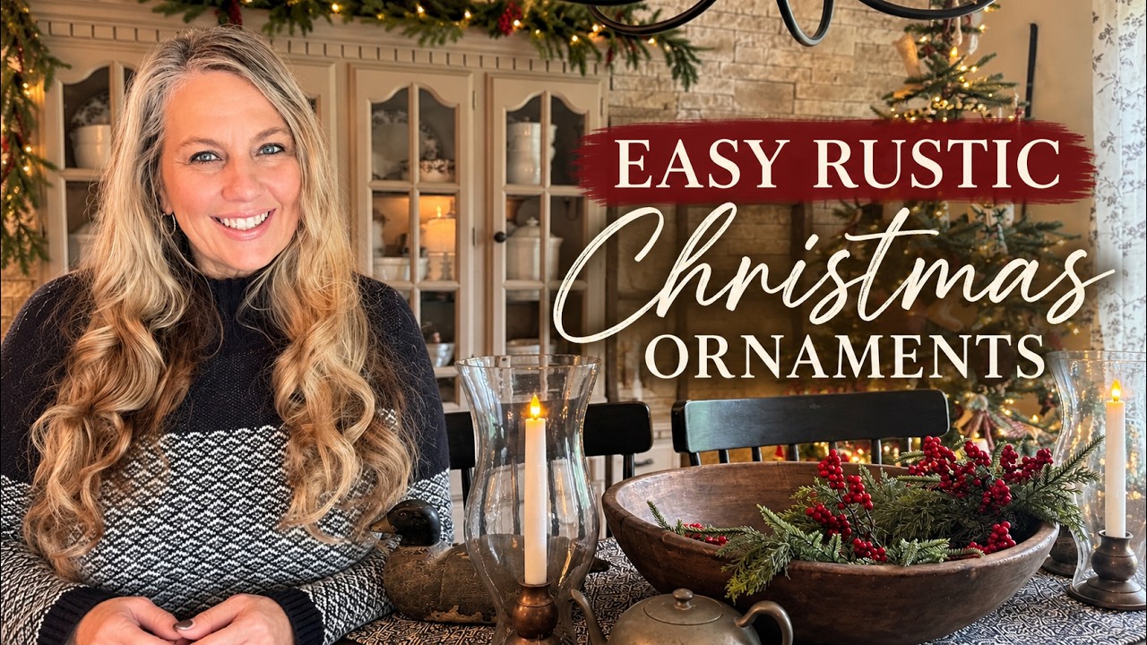 DIY Christmas Ornaments | 5 Easy Ideas for a Cozy Christmas