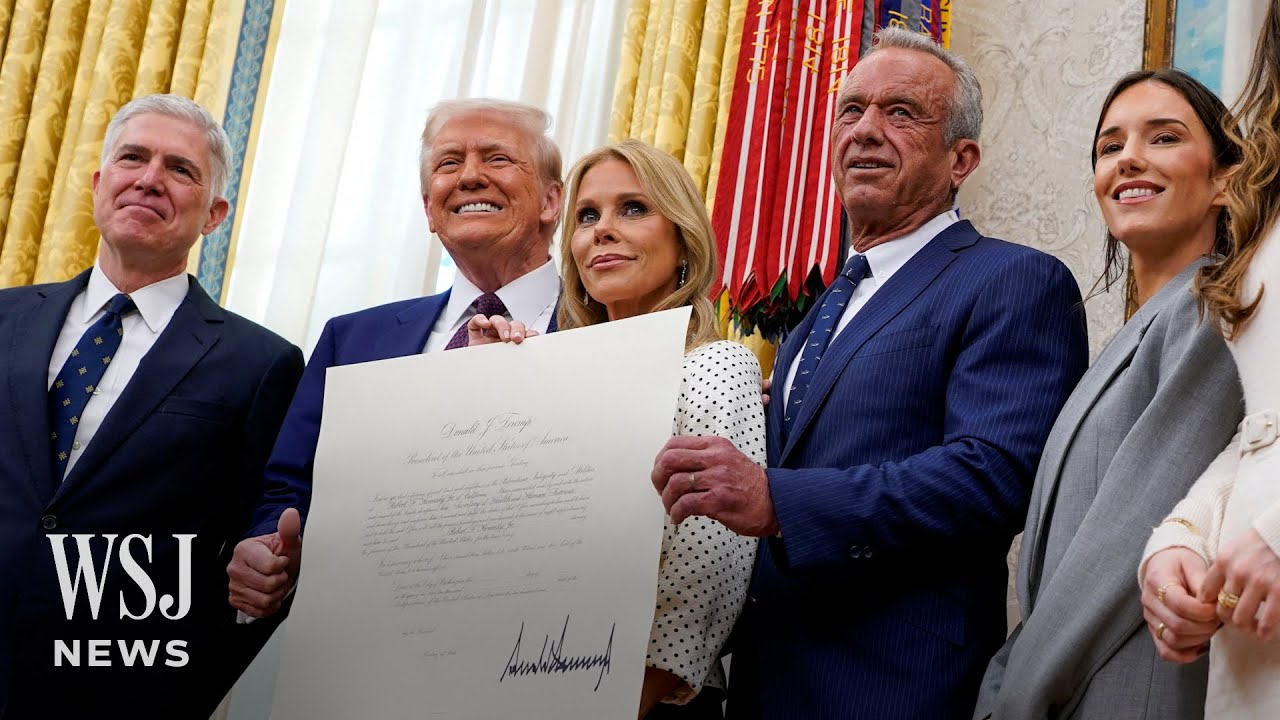 Trump Rfk Jr Swearing In RFK Jr. Sworn in as Health Secretary: ‘God Sent Me President Trump ...