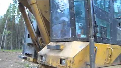 Cat 320CLL Processor Walk Around