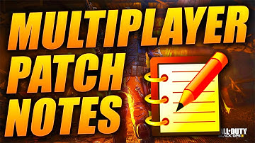 Black Ops 3 - All Patch Notes for Multiplayer (BO3 Update)