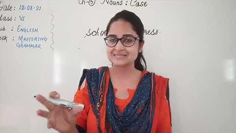 CLASS VI ENGLISH 12-08-2021 BY MS. SHWETA SHUKLA