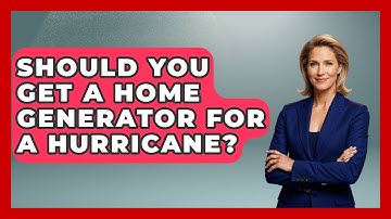 Should You Get A Home Generator For A Hurricane? - Weather Watchdog