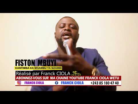 FISTON MBUYI MULUBA WA BUSHUWA 