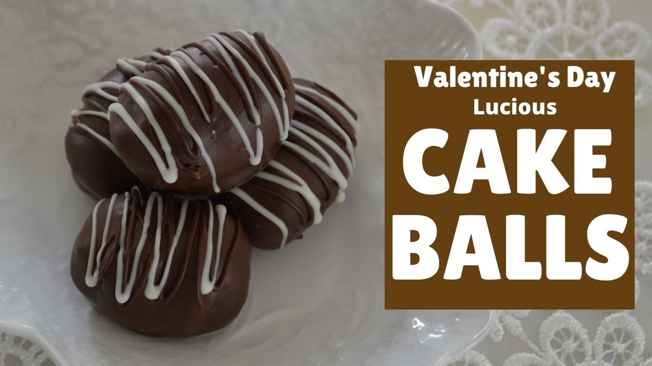 How to make Easy and Delicious★Cake Balls★for Valentine