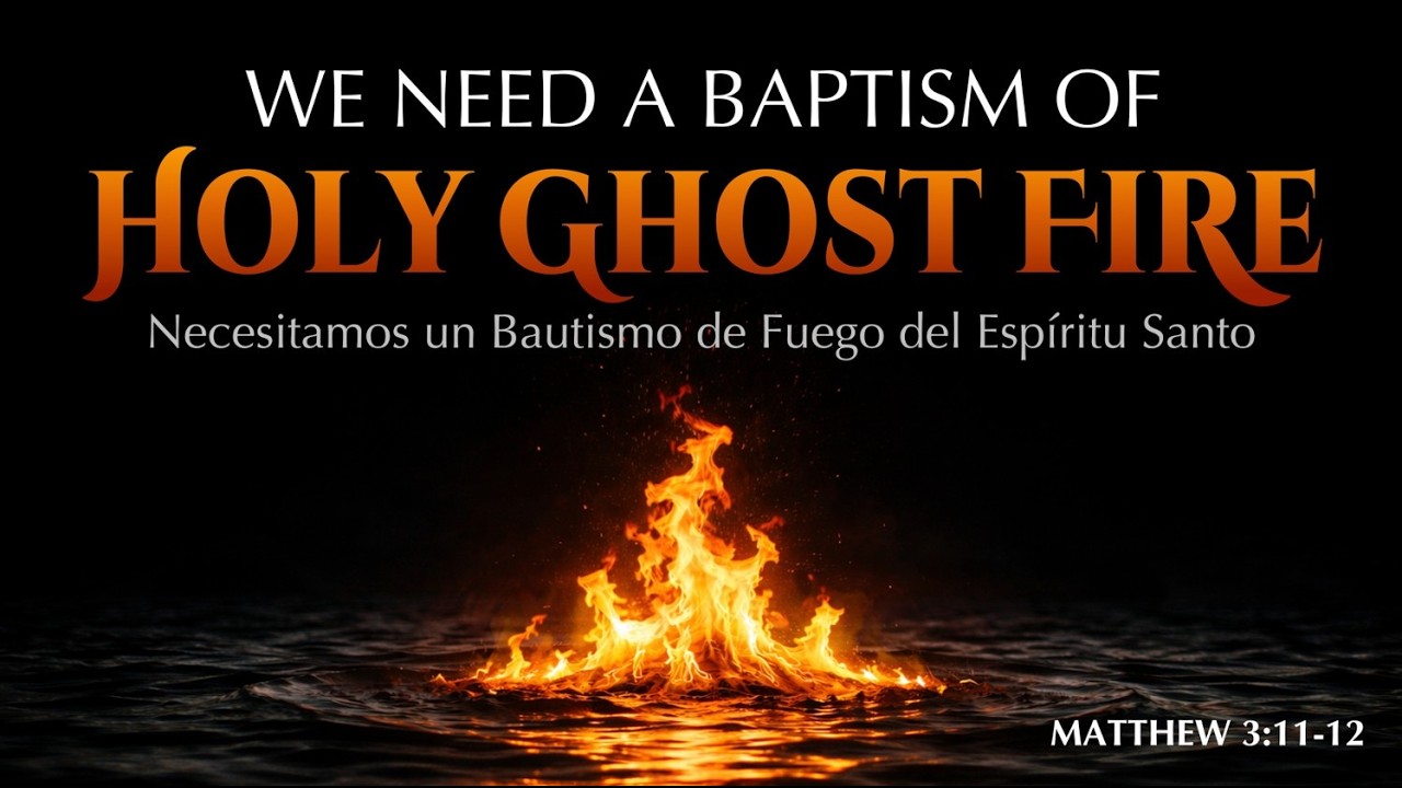 We Need a Baptism of Holy Ghost Fire | Pastor Alan Reynolds | 02.15.26