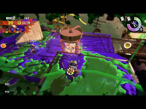 【野良たつじん】評価レート220％　チャージャーで金シャケ探し【Splatoon2】