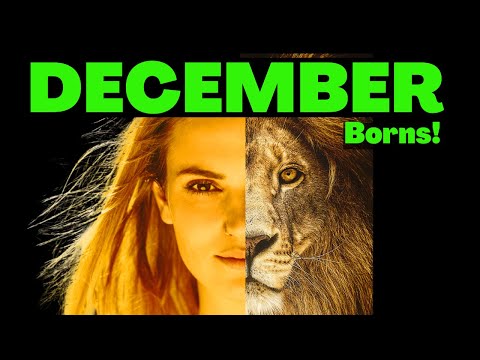 Video: Zodiac For Those Born In December