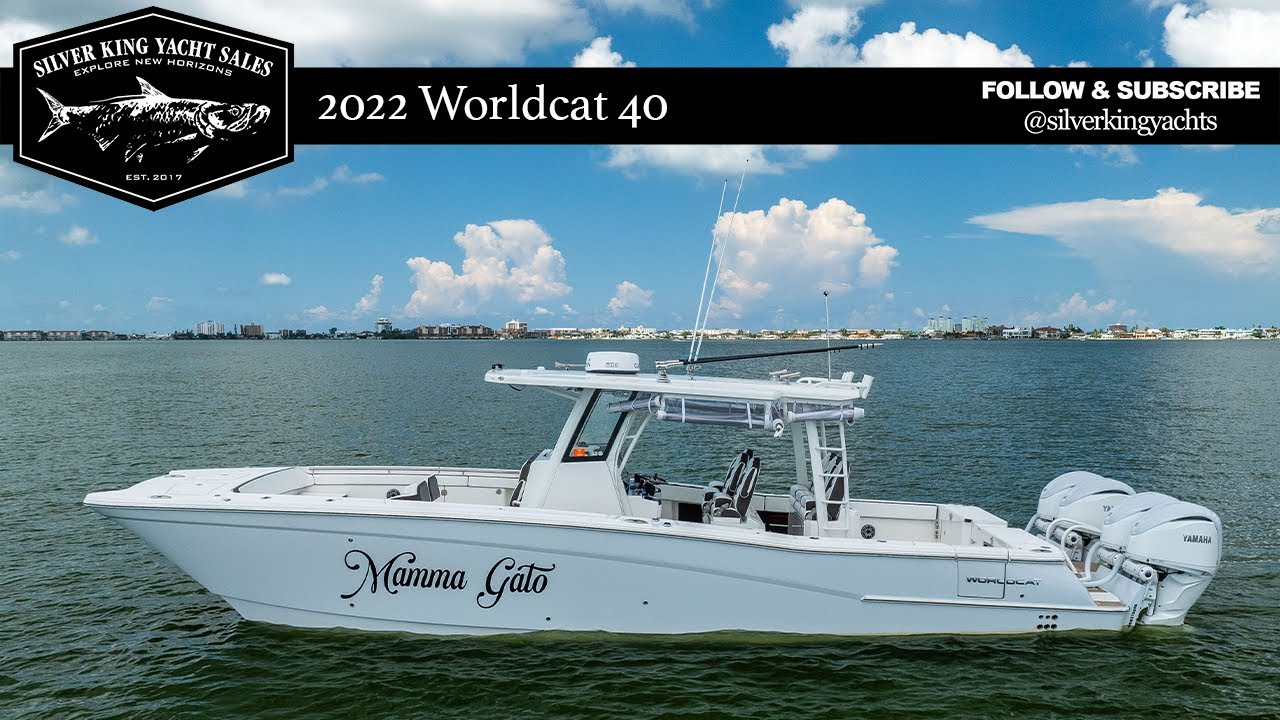 World Cat 400 CC-X For Sale l Silver King Yachts l Saint Petersburg Florida