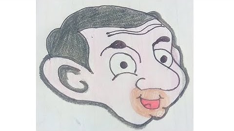 How to draw Mr Bean , #drawing #kidsvideo #trending #tiktok #stepbystepdrawing #easydrawing