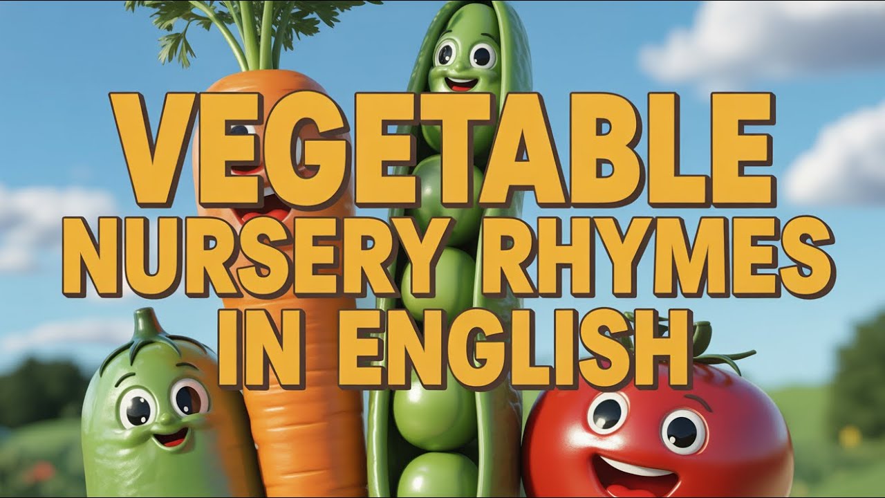 Vegetable Song for Kids | Learn English with Fun Music and Healthy Food ...