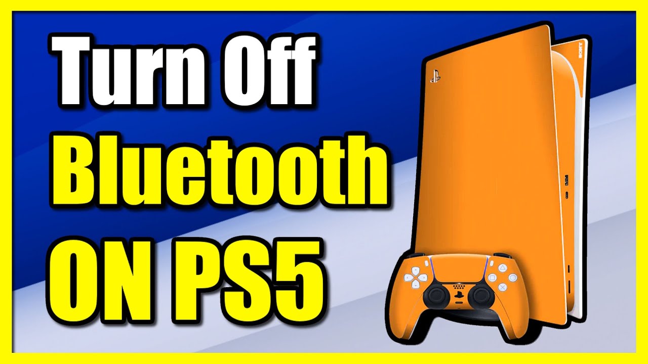 How to TURN OFF Bluetooth on PS5 Controller & use USB ONLY (Fix Connection)  