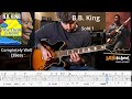 Bb king the thrill is gone guitar solo with tab
