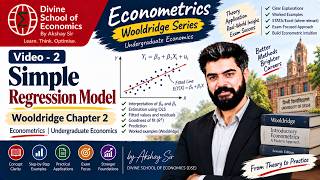 Simple Regression Model Video-2 | Wooldridge Chapter 2 | Econometrics | Undergraduate Economics