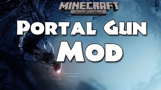 Portal Gun MOD! Minecraft Pocket Edition - mod showcase [0.8.1]