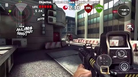 Dead Trigger Gameplay Zombie Survival Gameplay Part 97 - Harini game Android Gameplay
