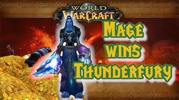 Mage finishes Thunderfury!