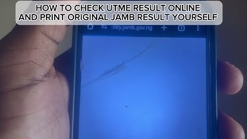 How to Check & Print Original JAMB Result 2025 on Phone | Fast & Easy!
