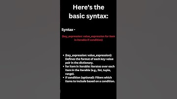 Python Dictionary Comprehension Explained | Fast & Easy Code Tips for Beginners