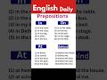 Master 4 types of  prepositions quickly ! Improve your English skills 🚀