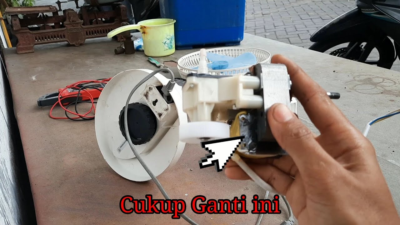 Kipas Angin Rusak Jangan BuruBuru Di Buang Lakukan ini^ Ganti Mesin