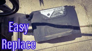 Craftsman Mower Rear Bag Door Replacement