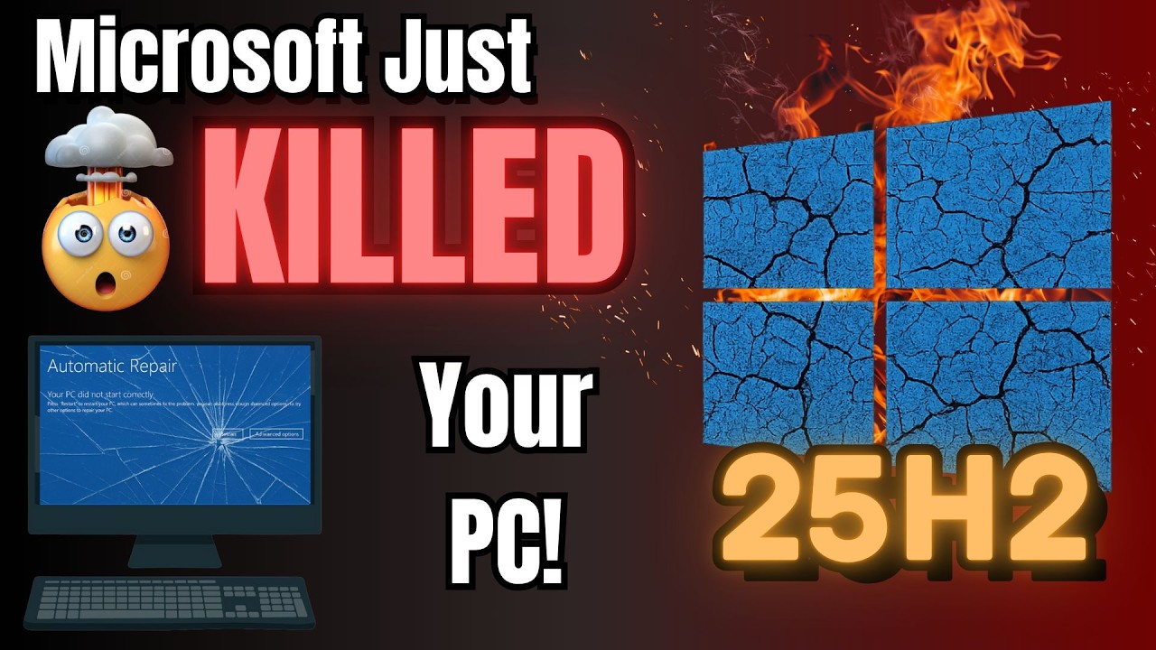Microsoft Just Killed Millions Of PCs 25H2 Update 
