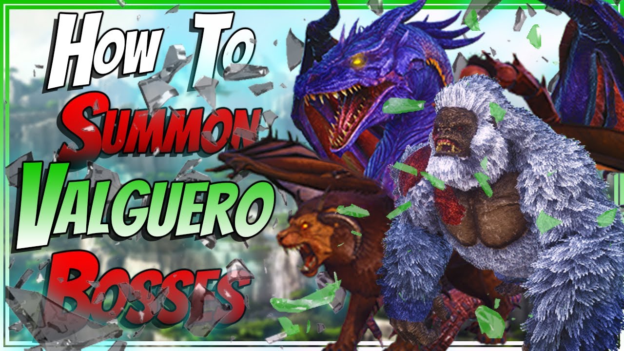 How to Summon Bosses In Ark Survival Evolved YouTube