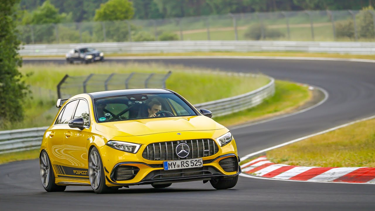 ⁣This AMG A45 RS was BUILT for the RING // NURBURGRING REVIEW