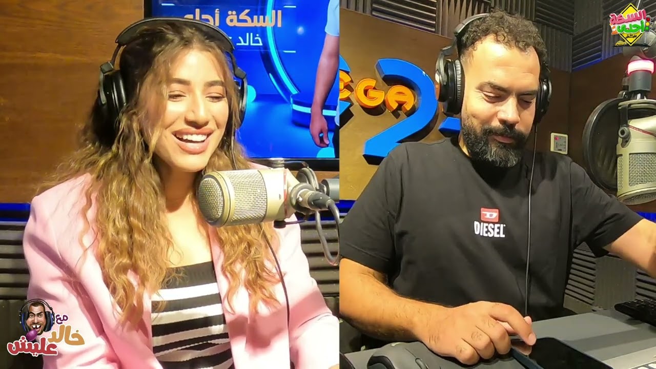 لقاء خالد عليش مع الفنانة هايدى كمال