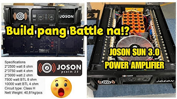 JOSON SUN 3.0 Power Amplifier Class H (Pwede na pang Battle!?)