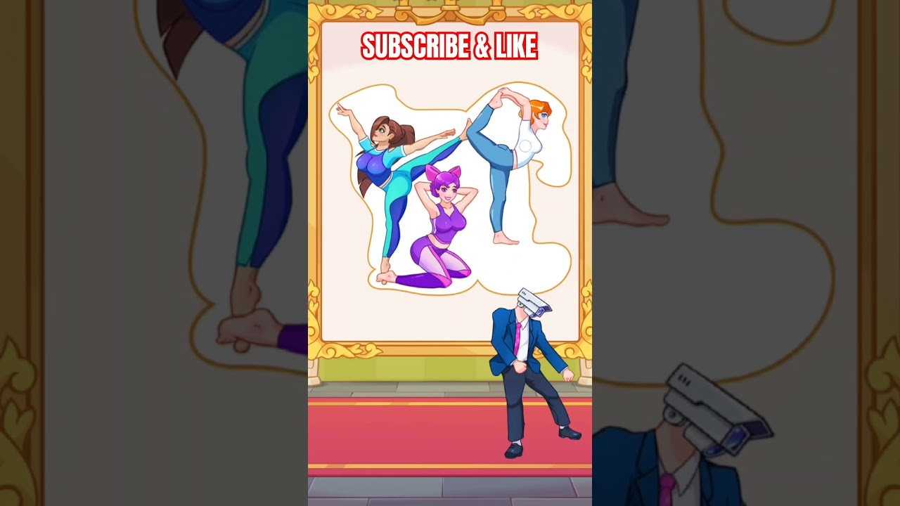 Pose To Hide Tricky Puzzle Hilarious Fails Puzzlegame Gaming Mobilegame Shorts Funny