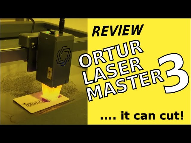 Ortur Laser Master 3 OLM3 Cut & Engraving Library and Install Video / 20  Material Library Presets for Cutting and Engraving 