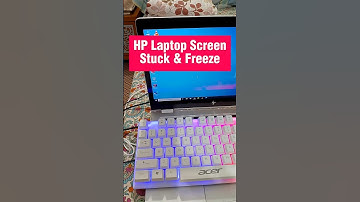 How to Fix HP Laptop Screen Stuck or Freeze Problem Windows 11/10