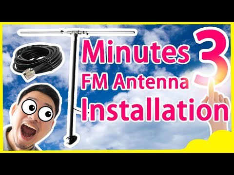 How to Install an FM Dipole Antenna? A Step-by-Step Guide