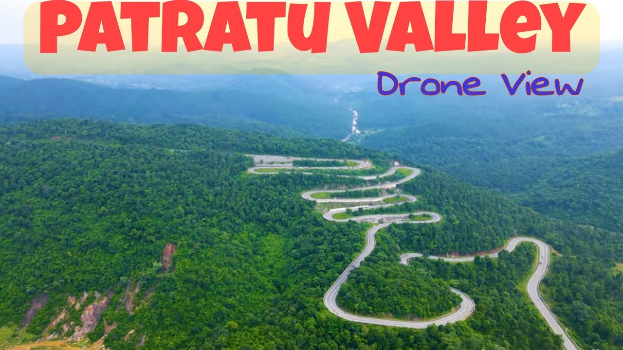 Patratu Valley Drone View||Ranchi Jharkhand||Craze Of Ankit