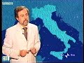 Rai 1 -  "Che tempo fa / Meteo 1" con Guido Caroselli del 29/09/2003