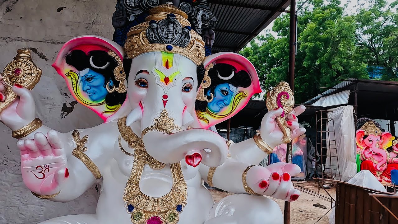 Korutla Ganesh Making 2022 | Vigneswara Kala Arts | Korutla Ganesh ...