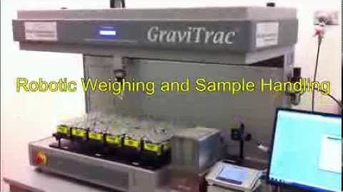Sirius Automation GraviTrac® Weighing Robot