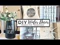 DIY Trash to Treasure Winter Decor