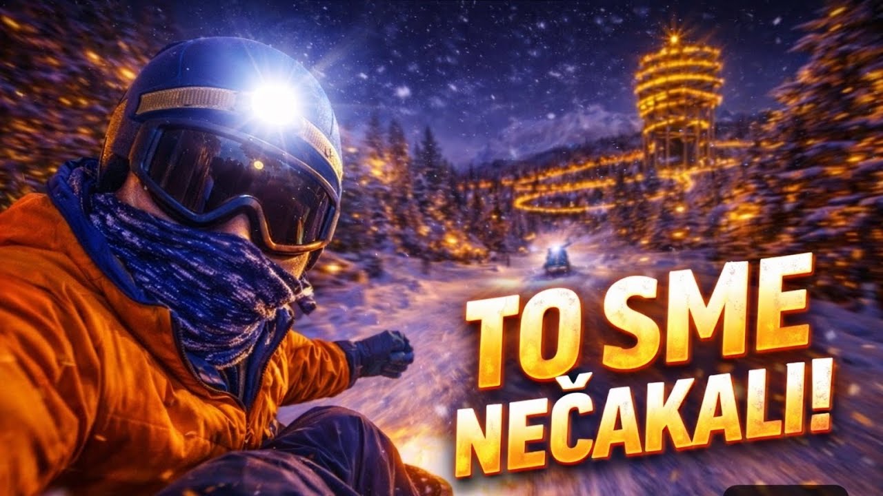 Nočné sánkovanie v Tatrách 🌙 Toto som nečakal v Bachledke