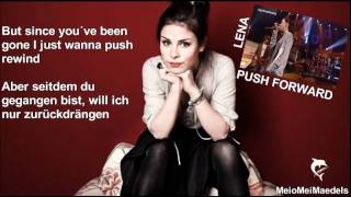 Lena-Push forward (Lyrics+deutsche Übersetzung+Live)